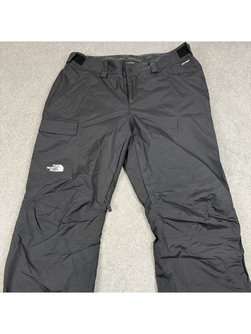 The North Face snow pants black